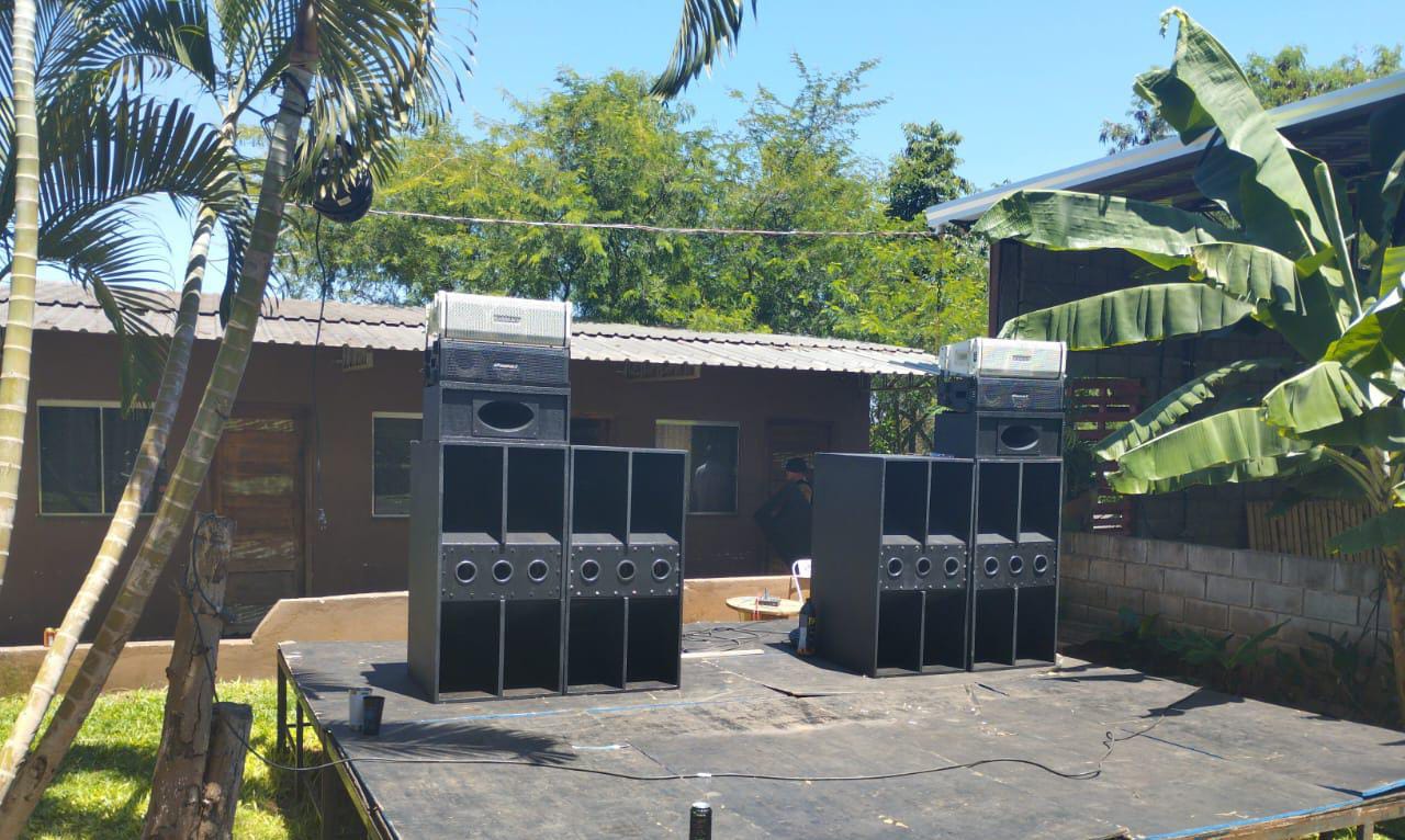 PM encerra evento por perturbação do sossego e apreende som em São Geraldo