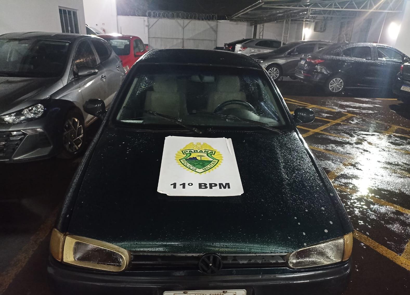 Veículo furtado em CM é recuperado pela Rotam em Araruna