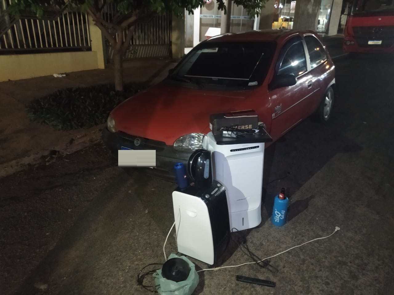 Polícia Militar recupera diversos produtos furtados em Araruna